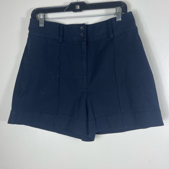 M.M. LaFleur Women’s Navy Shorts L - Picture 2 of 7